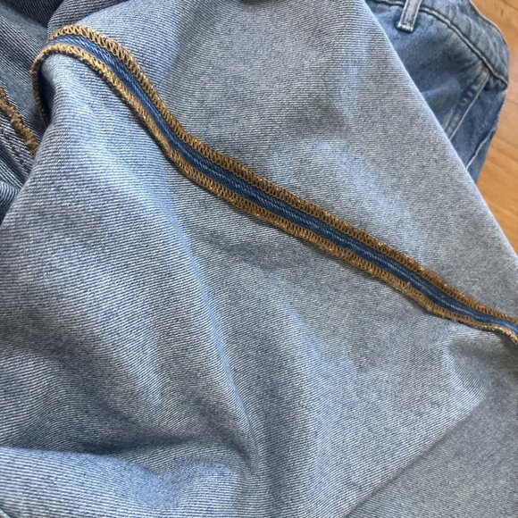 Derek Lam 10 Crosby High Waist Maxi Denim Skirt W Thigh-High Slit Size 27 - Picture 11 of 12